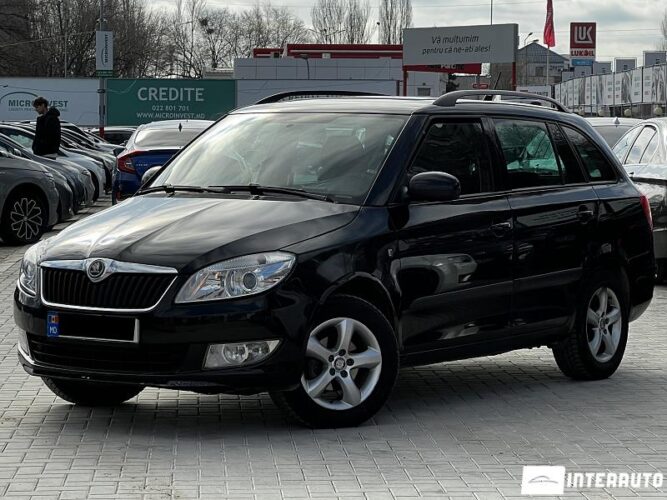 Skoda Fabia 2012 doar la InterAuto