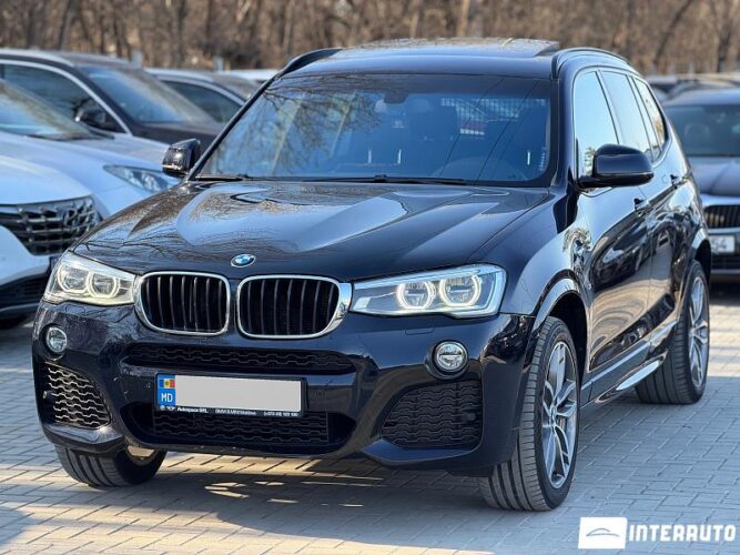 BMW X3 2.0D 2016 doar la InterAuto