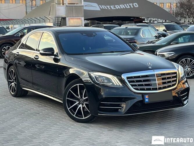 Mercedes S 350 2018 doar la InterAuto