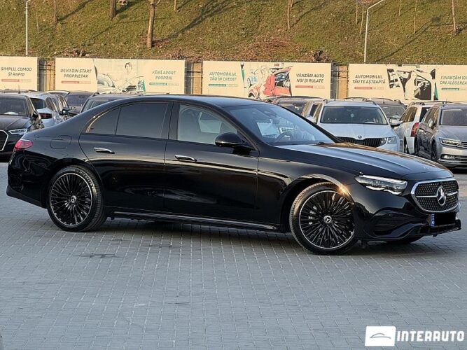 Mercedes E 300de 2024 doar la InterAuto