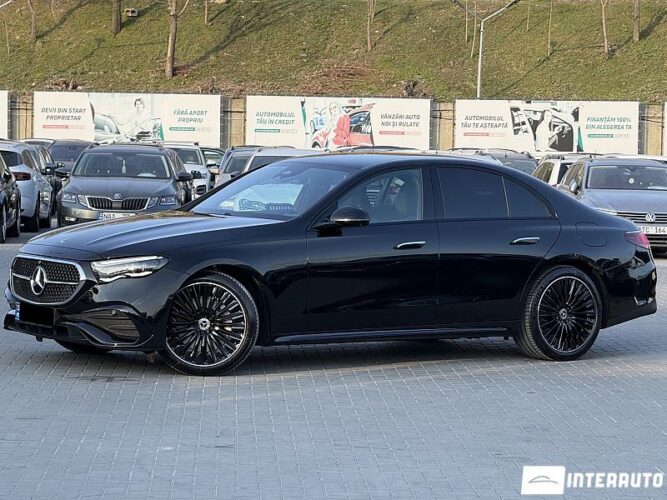 Mercedes E 300de 2024 doar la InterAuto