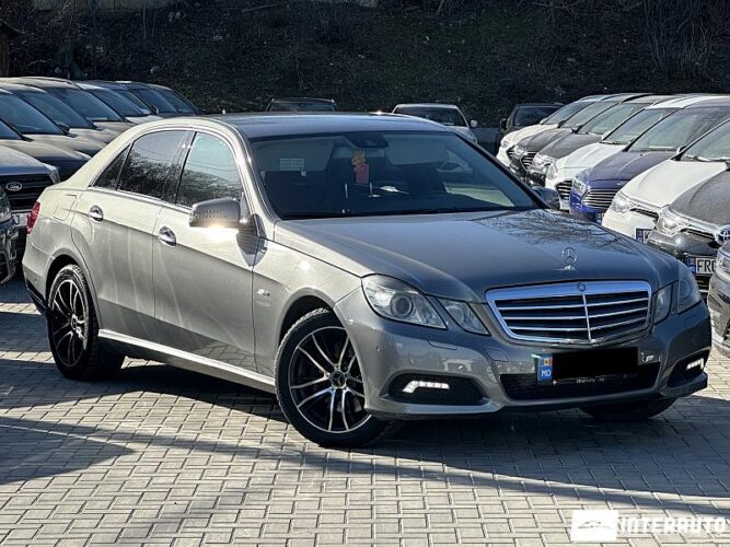 Mercedes E 250 2009 doar la InterAuto