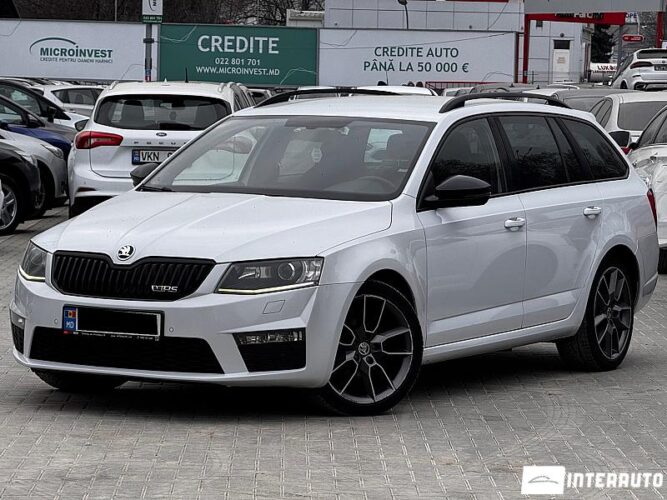 Skoda Octavia RS 2017 doar la InterAuto