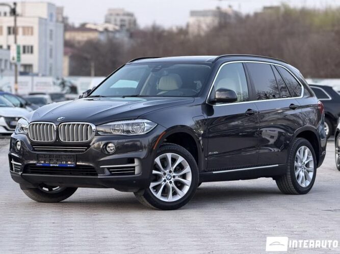BMW X5 4.5e 2015 doar la InterAuto