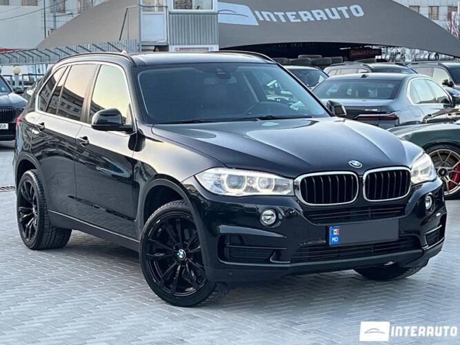 BMW X5 2.5D 2016 doar la InterAuto