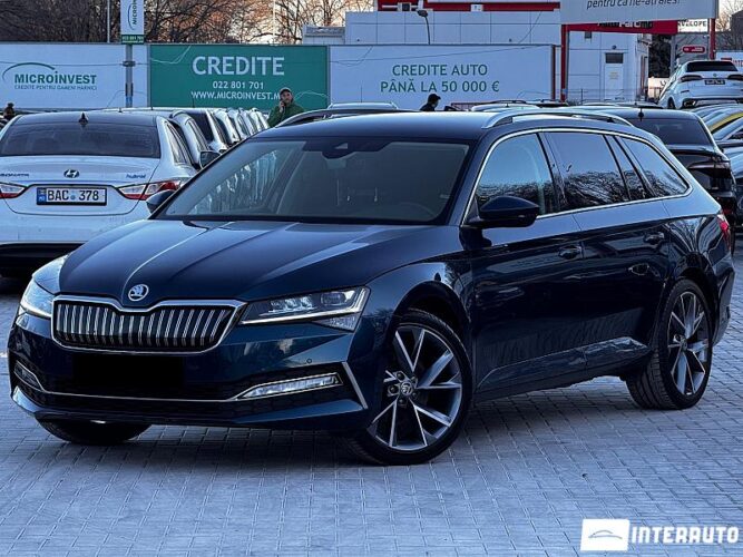 Skoda Superb 2020 doar la InterAuto