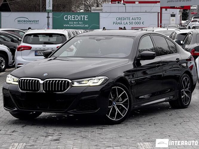 BMW 530e 2023 doar la InterAuto