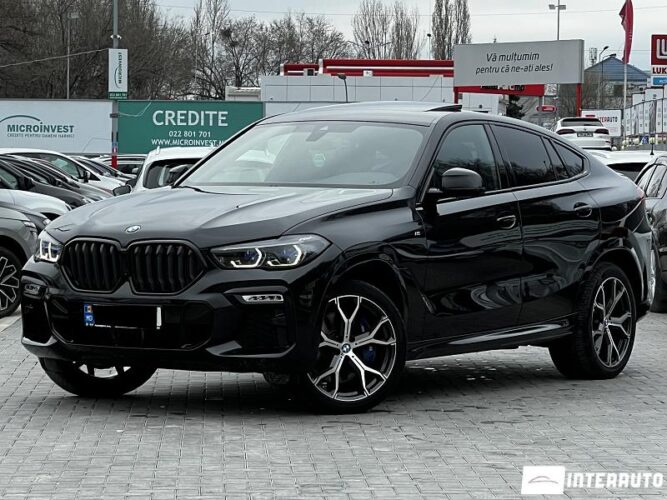 BMW X6 4.0D 2021 doar la InterAuto