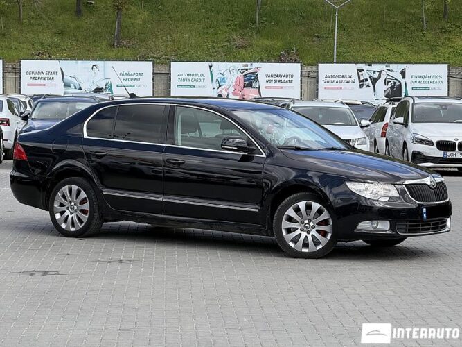 Skoda Superb 2009 doar la InterAuto