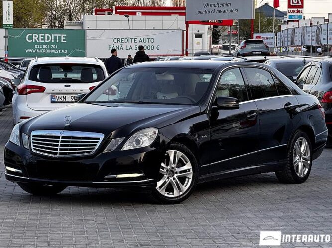 Mercedes E 200 2011 doar la InterAuto
