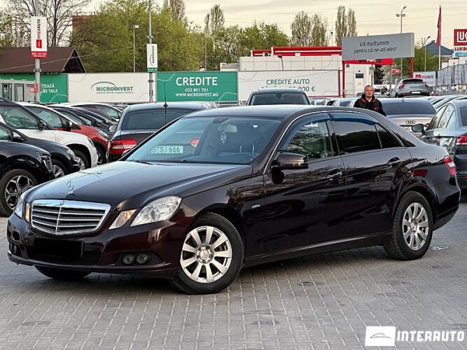 Mercedes E 200 2011 doar la InterAuto