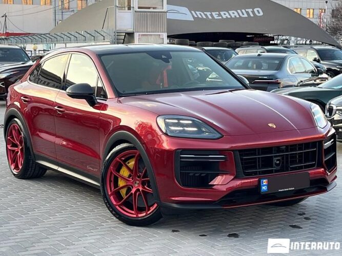 Porsche Cayenne Turbo GT Coupe 2026 doar la InterAuto