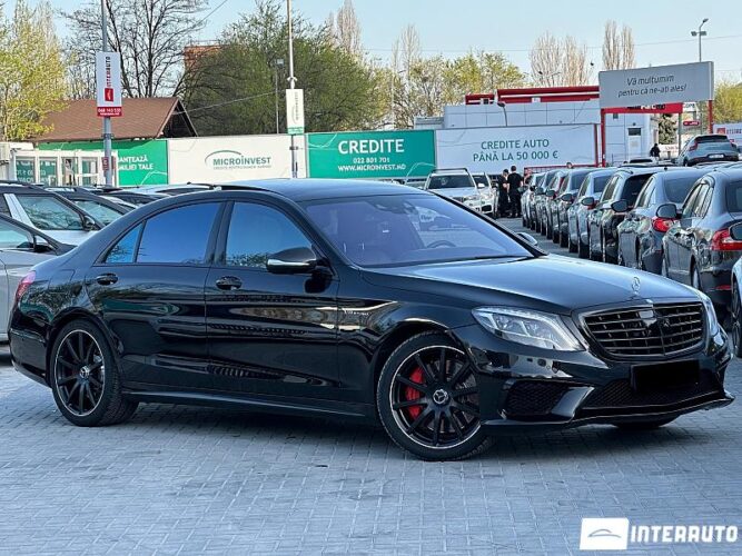 Mercedes S 63 AMG 2014 doar la InterAuto