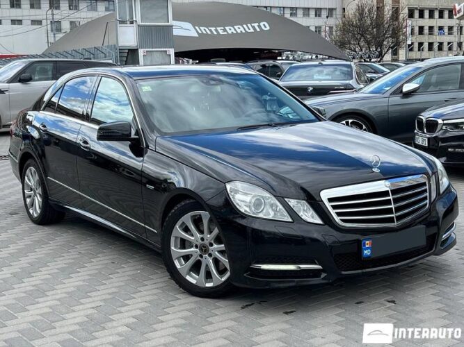 Mercedes E 250 2012 doar la InterAuto