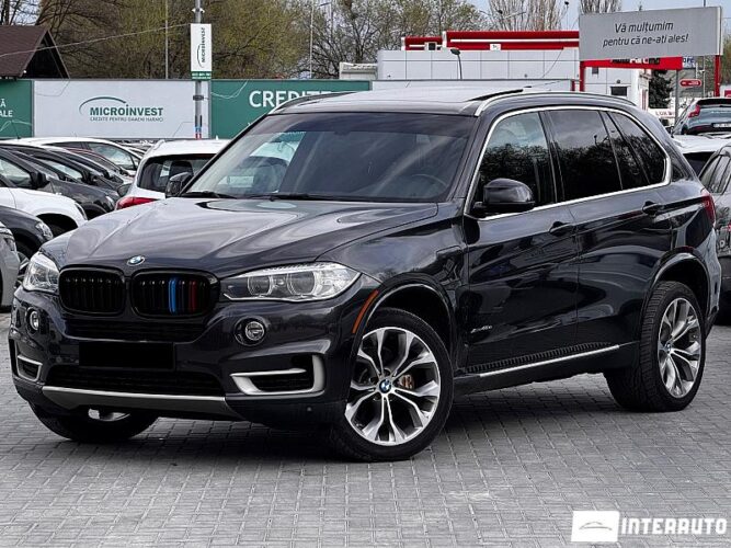 BMW X5 4.0e 2016 doar la InterAuto