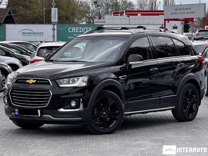 Chevrolet Captiva 2017 doar la InterAuto