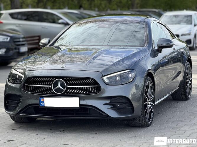Mercedes E 300 2021 doar la InterAuto