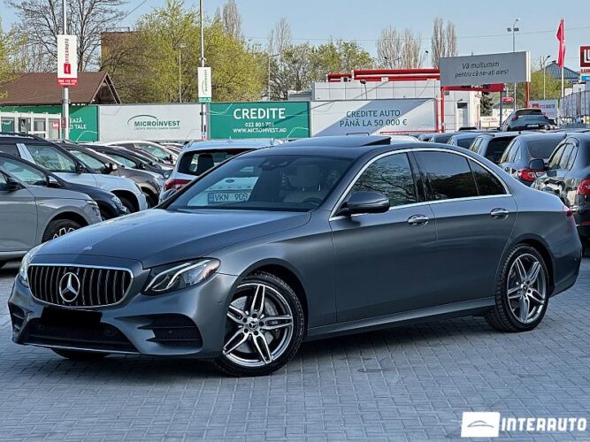 Mercedes E 300 2016 doar la InterAuto