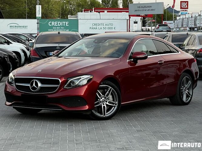 Mercedes E 450 2019 doar la InterAuto