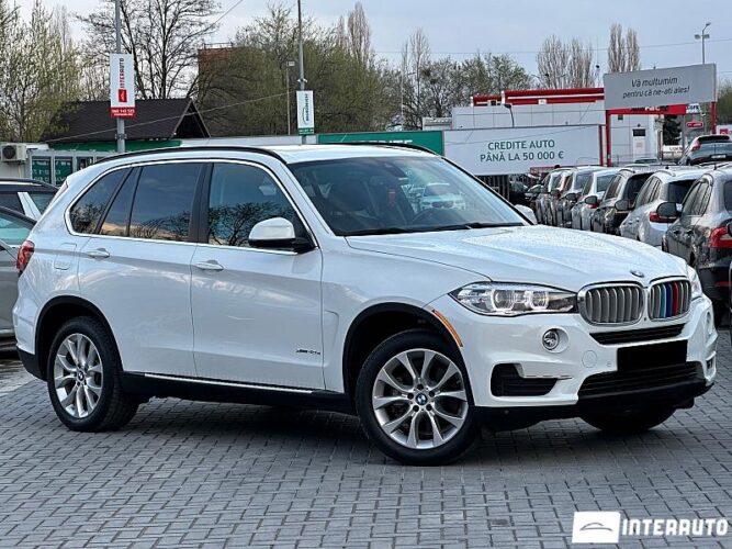 BMW X5 4.0e 2016 doar la InterAuto