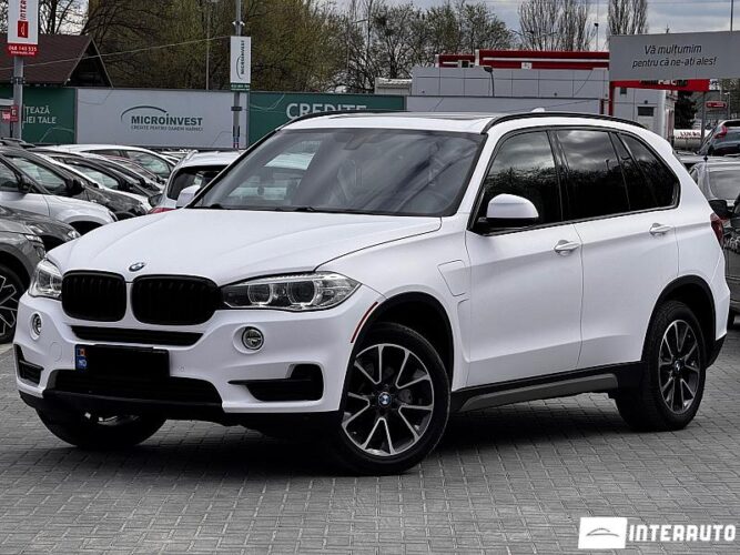 BMW X5 4.0e 2017 doar la InterAuto