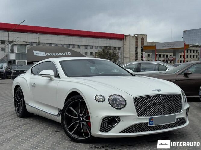 Bentley Continental GT 2020 doar la InterAuto
