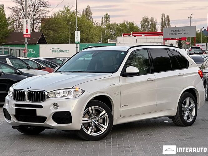BMW X5 4.0e 2017 doar la InterAuto