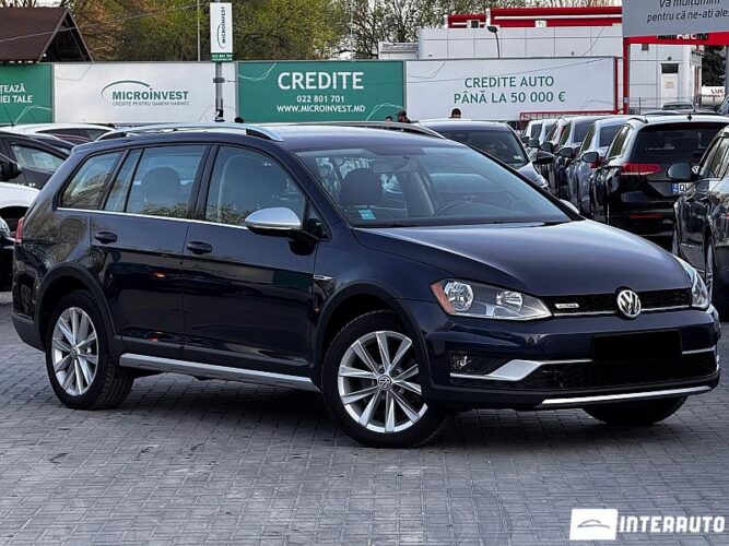 Volkswagen Golf Alltrack 2016 doar la InterAuto