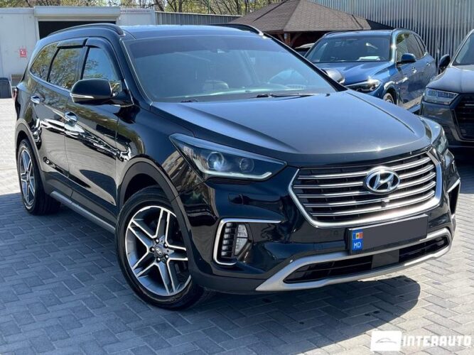 Hyundai Santa Fe 2018 doar la InterAuto