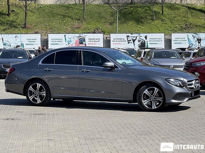 Mercedes E 220 2019 doar la InterAuto
