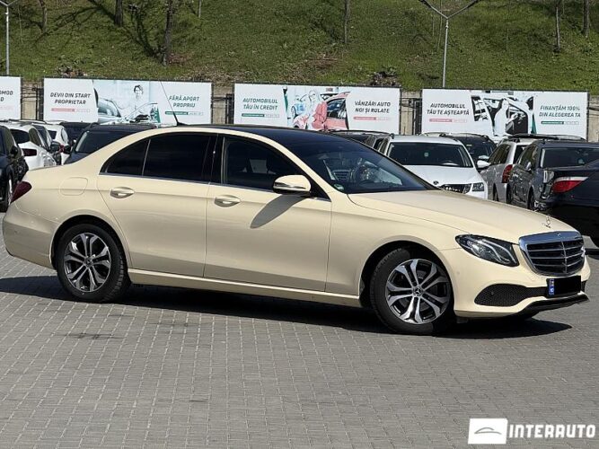 Mercedes E 200 2019 doar la InterAuto