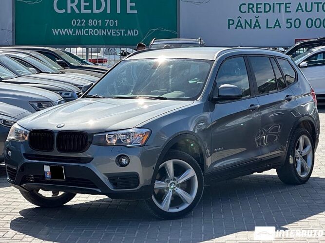 BMW X3 2.8i 2017 doar la InterAuto