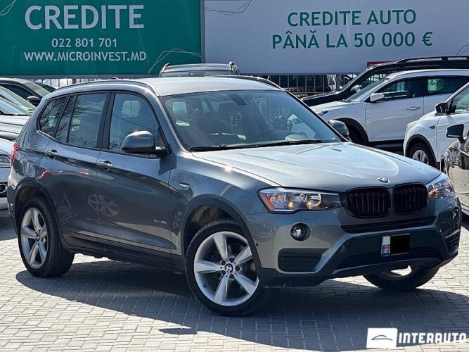 bmw X3 2.8i 2017