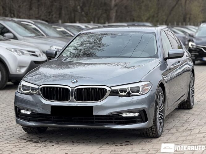 BMW 530e 2018 doar la InterAuto