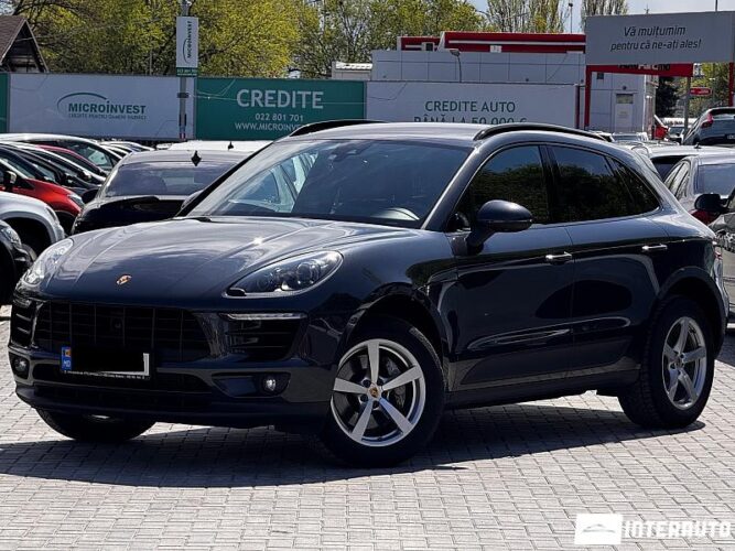 Porsche Macan 2017 doar la InterAuto