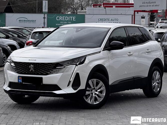 Peugeot 3008 2022 doar la InterAuto