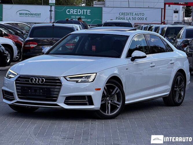 Audi A4 2018 doar la InterAuto