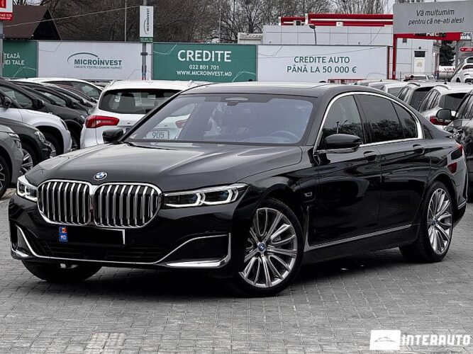 BMW 745e 2022 doar la InterAuto