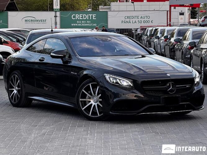 mercedes S Coupe 63 AMG 2016