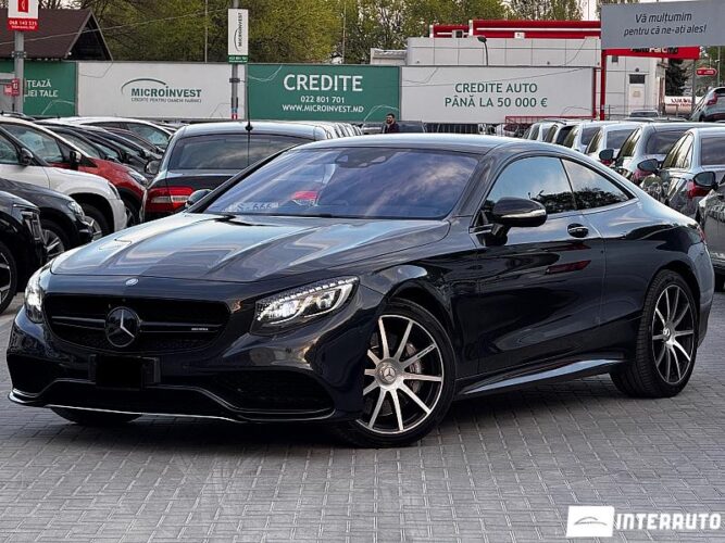 Mercedes S Coupe 63 AMG 2016 doar la InterAuto