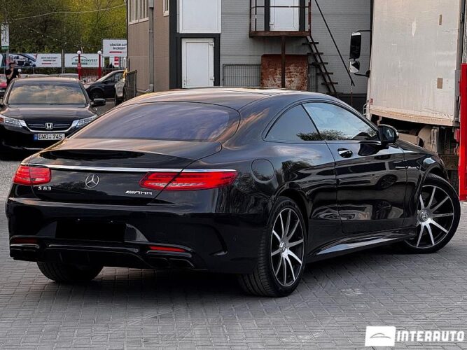 mercedes S Coupe 63 AMG 2016