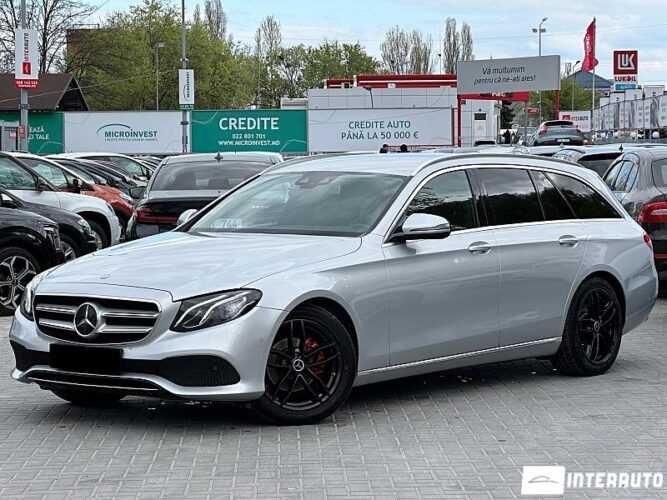 Mercedes E 220 2016 doar la InterAuto