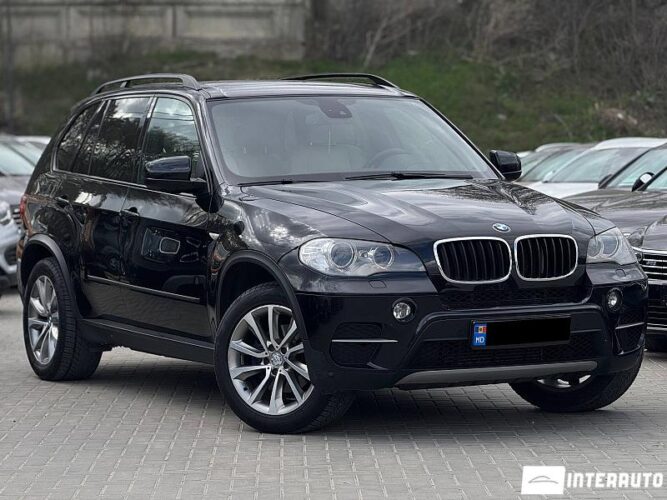 BMW X5 3.0D 2012 doar la InterAuto