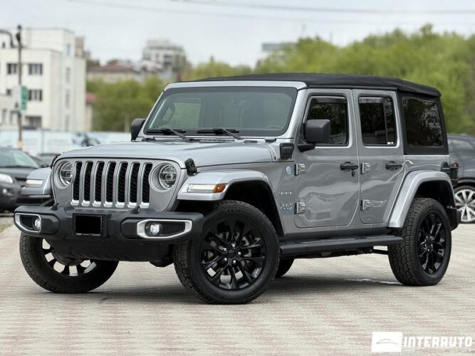 Jeep Wrangler 2021 doar la InterAuto