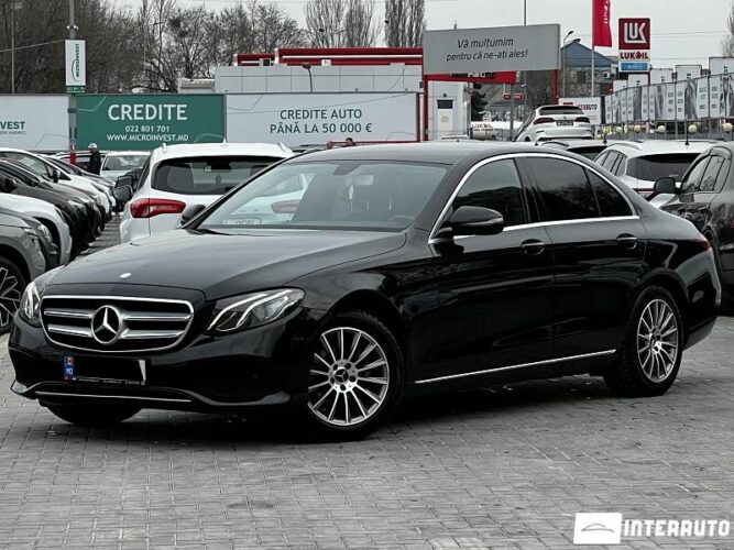 Mercedes E 220 2016 doar la InterAuto