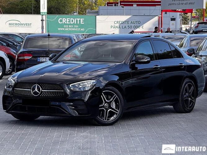 Mercedes E 350 2023 doar la InterAuto