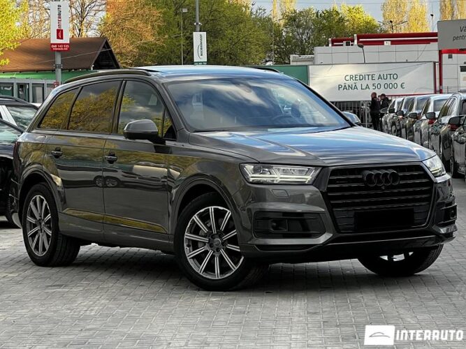 Audi Q7 2018 doar la InterAuto