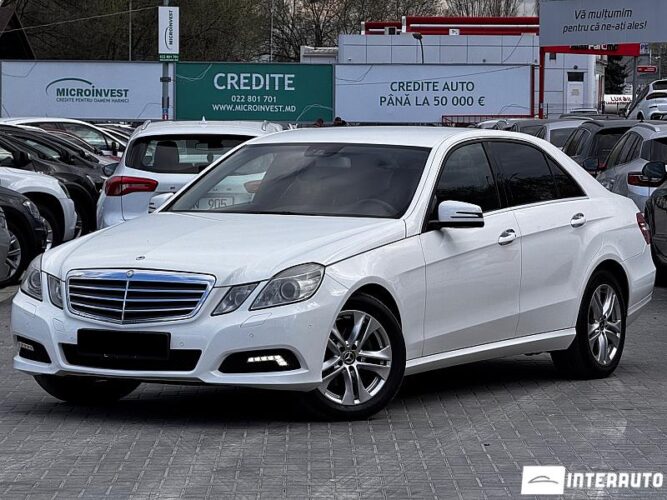 Mercedes E 200 2013 doar la InterAuto
