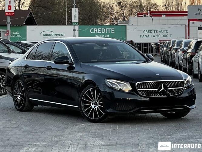 Mercedes E 220 2016 doar la InterAuto