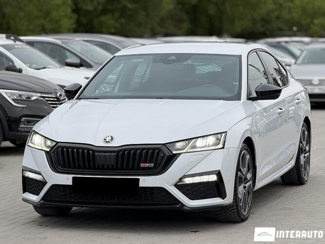 Skoda Octavia RS 2022 doar la InterAuto